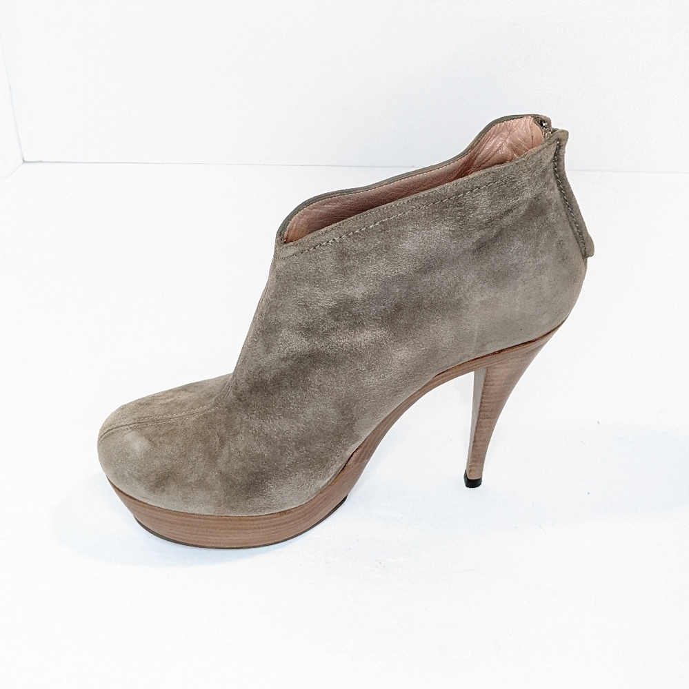 Pura Lopez suede ankle boots - Picture 13 of 16